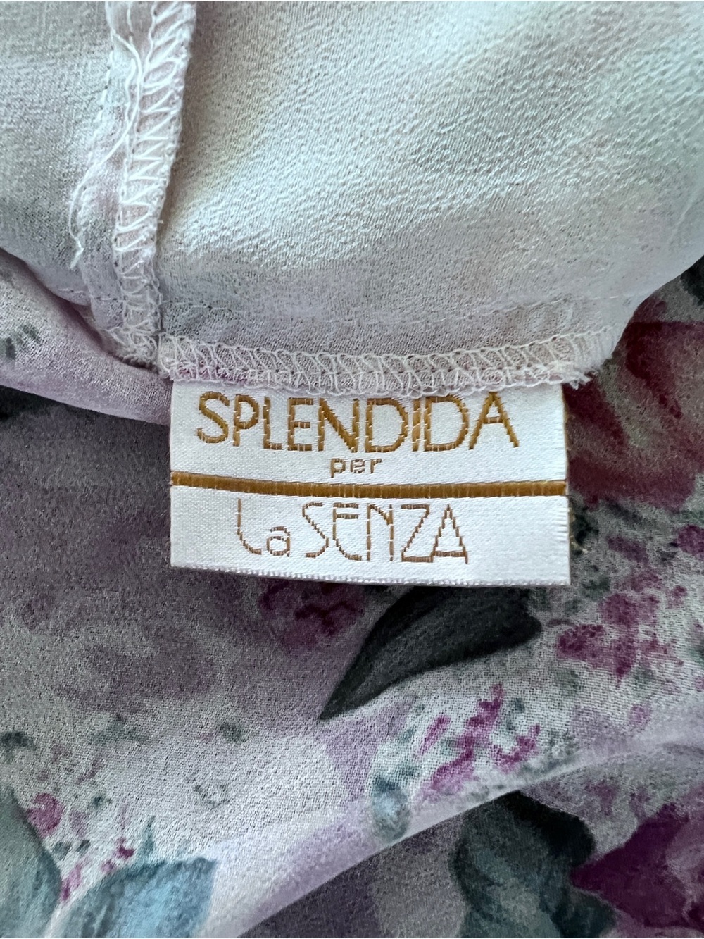 Coquette Vintage Splendida per La Senza Floral Chemise Slip L - Picture 10 of 12